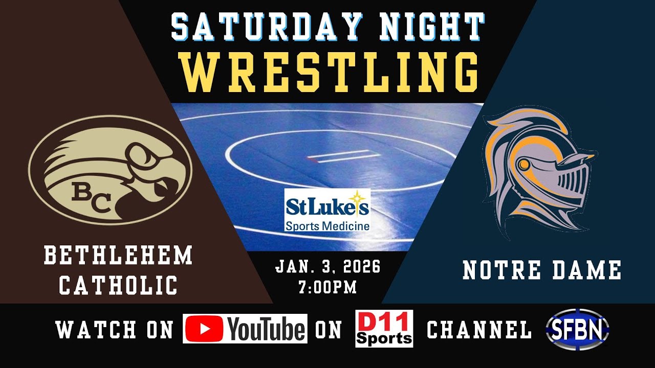 Bethlehem Catholic at Notre Dame - High School Wrestling - 1-3-26