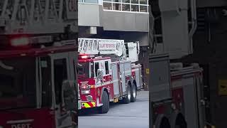 Calgary Ladder 1 Responding HOT & Cancelled | CFD