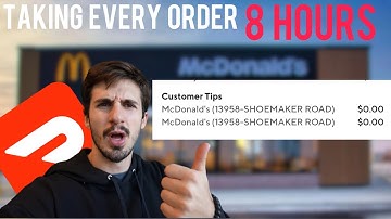 Taking Every Doordash Earn By Time Order For 8 Hours Straight…