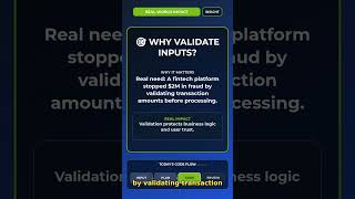 Design Bulletproof APIs with Input Validation | Coding Short