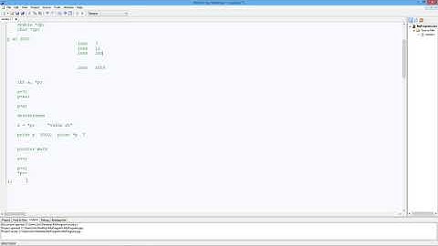 Embedded Programming: Pointers