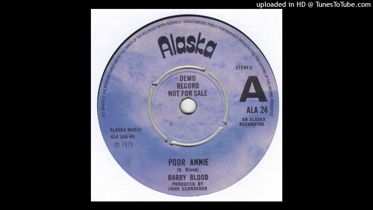 Barry Blood - Poor Annie