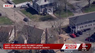 Quincy hit-and-run crash damages DHS vehicle, police say