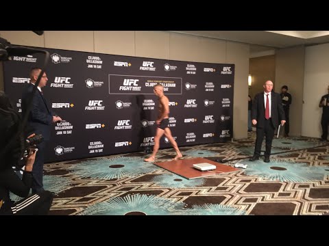 UFC Brooklyn Official Weigh ins live stream