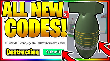 ALL *NEW* SECRET OP WORKING CODES! Roblox 💥Destruction Simulator