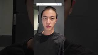 BTS JIN MILITARY SERVICE, BIGHIT RELEASE ANNOUNCE 🥹💜 #bts #jin