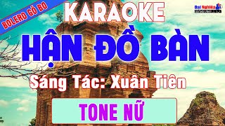 Hận Đồ Bàn Karaoke Bolero Gõ Bo Guitar Tone Nữ Nhạc Sống || Karaoke Đại Nghiệp screenshot 4