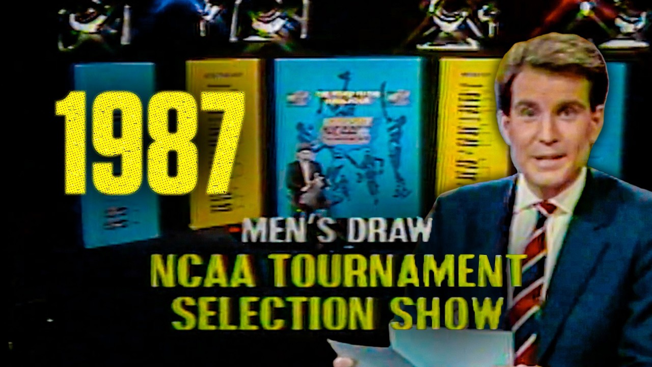 The 1987 NCAA Bracket Reveal: See Who Made The Cut 40 years ago