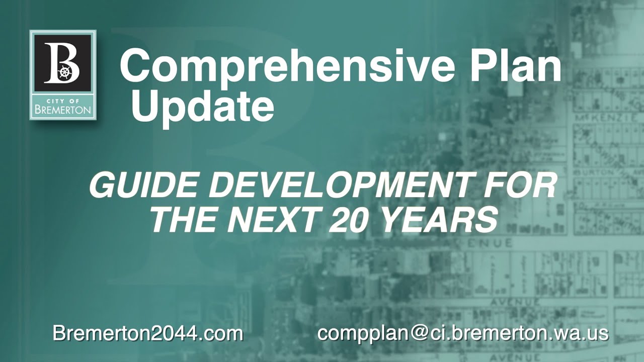 Bremerton 2044 Comp Plan Update PSA - YouTube