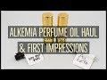 Alkemia Perfume Oil Haul - First Impressions