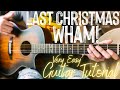 Last Christmas Guitar Tutorial // Last Christmas WHAM! Guitar // Guitar Lesson #972