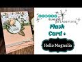 How to Make a Gorgeous Handmade Card in Under 10 minutes | Flash Card Series