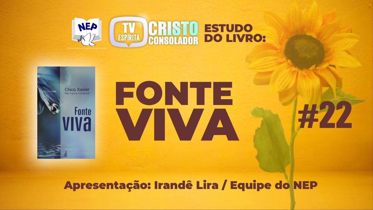 ESTUDO DO LIVRO FONTE VIVA 22 YouTube estudo-do-livro-fonte-viva-22-youtube