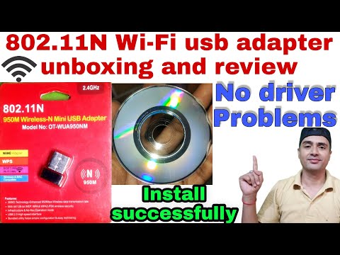 802.11N WiFi usb adapter unboxing and review | Best Computer Wifi adapter || wifi usb adapter for pc