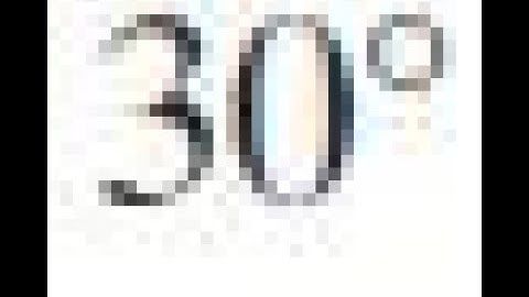 Convert 30 degrees to radians