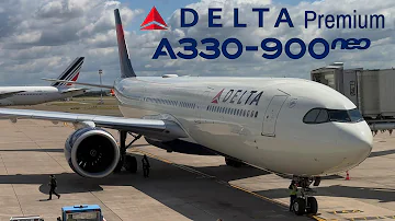 PREMIUM  🇫🇷 Paris CDG -  Los Angeles LAX 🇺🇸  Delta Airbus A330neo /Arctic route [FULL FLIGHT REPORT]
