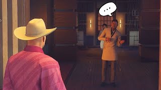 Found the use to Mr. Dexter's disguise in Hokkaido (all dialogues and possibilities)