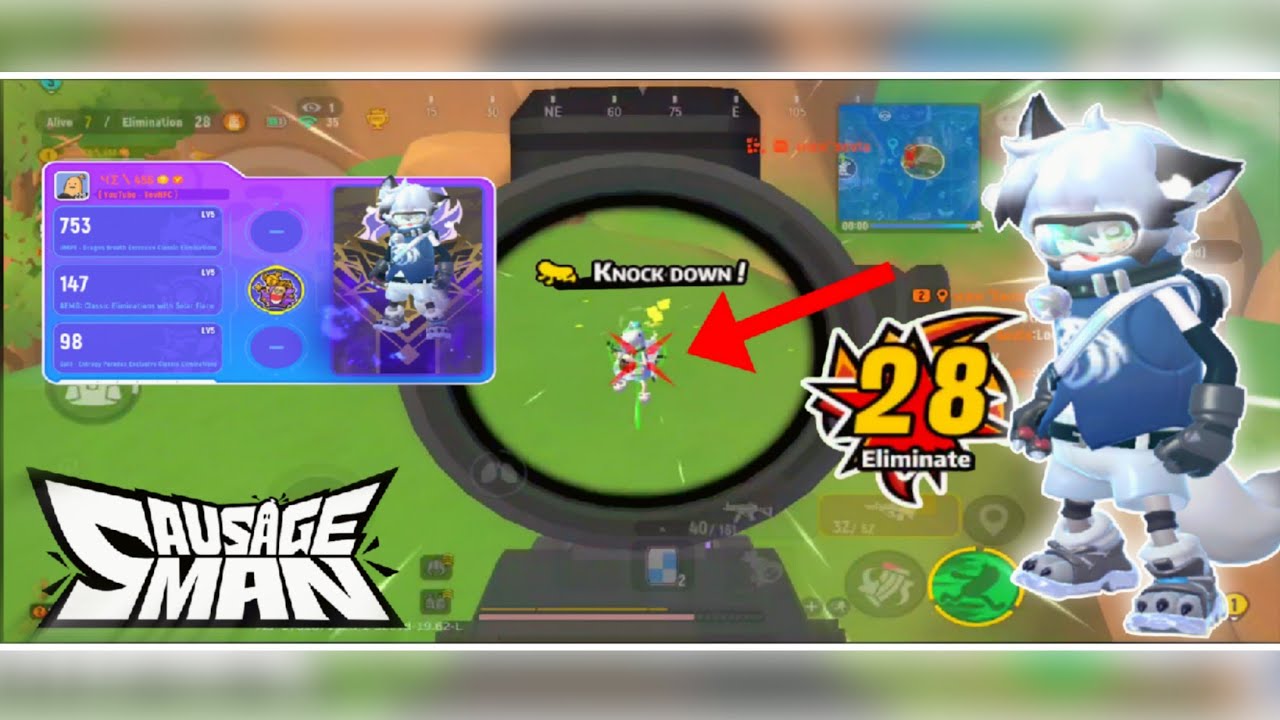 CRAZY 28 KILL GAME! WOLFIE FLASH SS18 SAUSAGE MAN