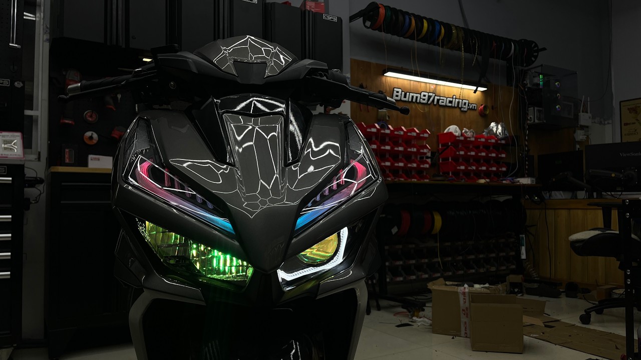 Lên Bộ Đèn Cho VARIO 125 2025 Bùm TV