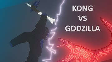 KONG 2022 Vs MECHA GODZILLA 2022 - People Playground