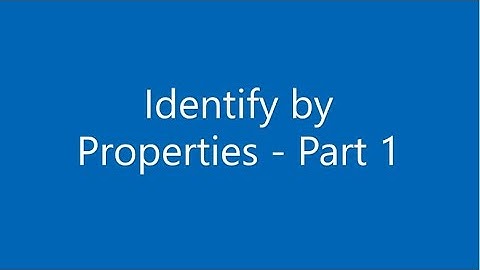 Identify By Properties   Part 1   IDs are not everything to identify a Control