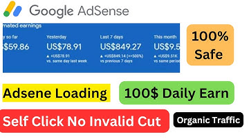 Google Adsene Loading  | Google Adsene Loading Safe Method | Free Organic Traffic For google Adsene