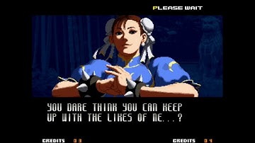SVC Chaos - SNK vs. Capcom (Neo Geo AES) | Chun-Li 3rd Playthrough p.2