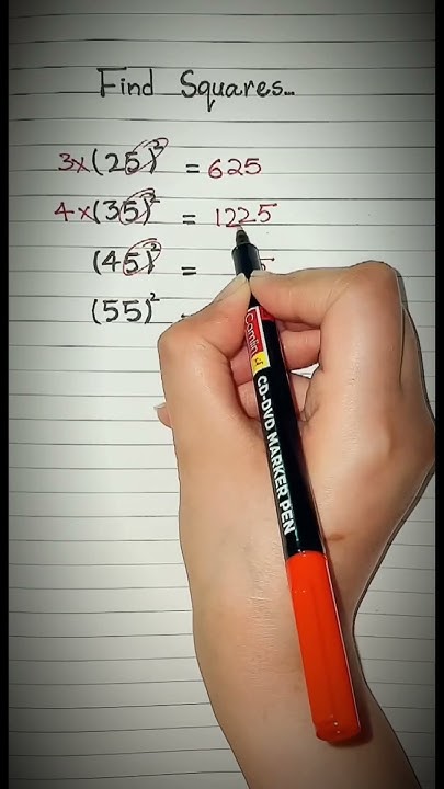 How To Find Square From Easy Method Easy Square Root squareroot how-to-find-square-from-easy-method-easy-square-root-squareroot