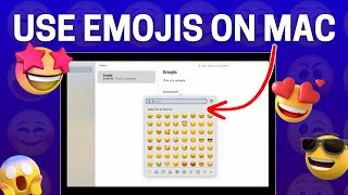 How to Use Emoji on MacBook, Pro, Air? Emoji Keyboard Shortcuts for Any macOS Device