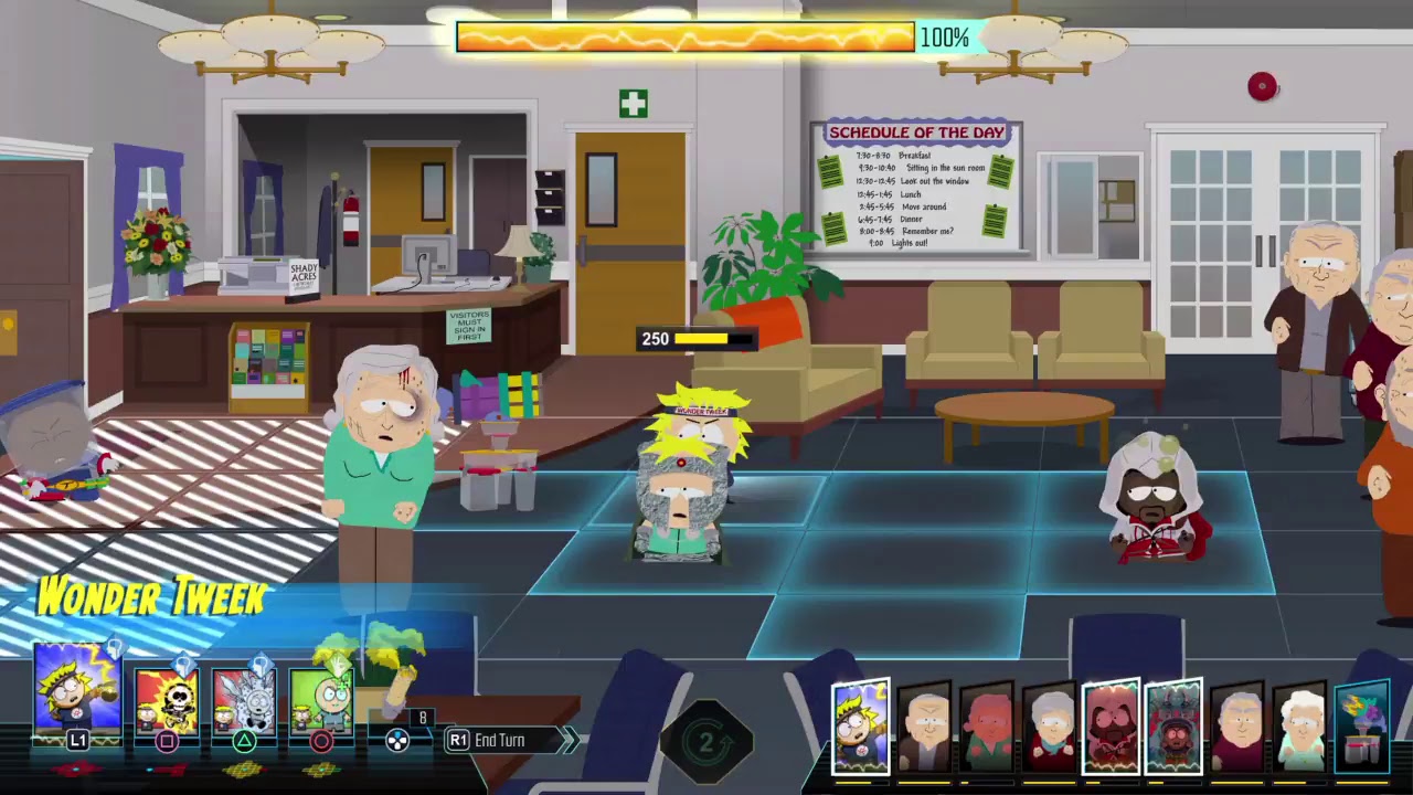 Fracturing butt hole. PS4 South park stream