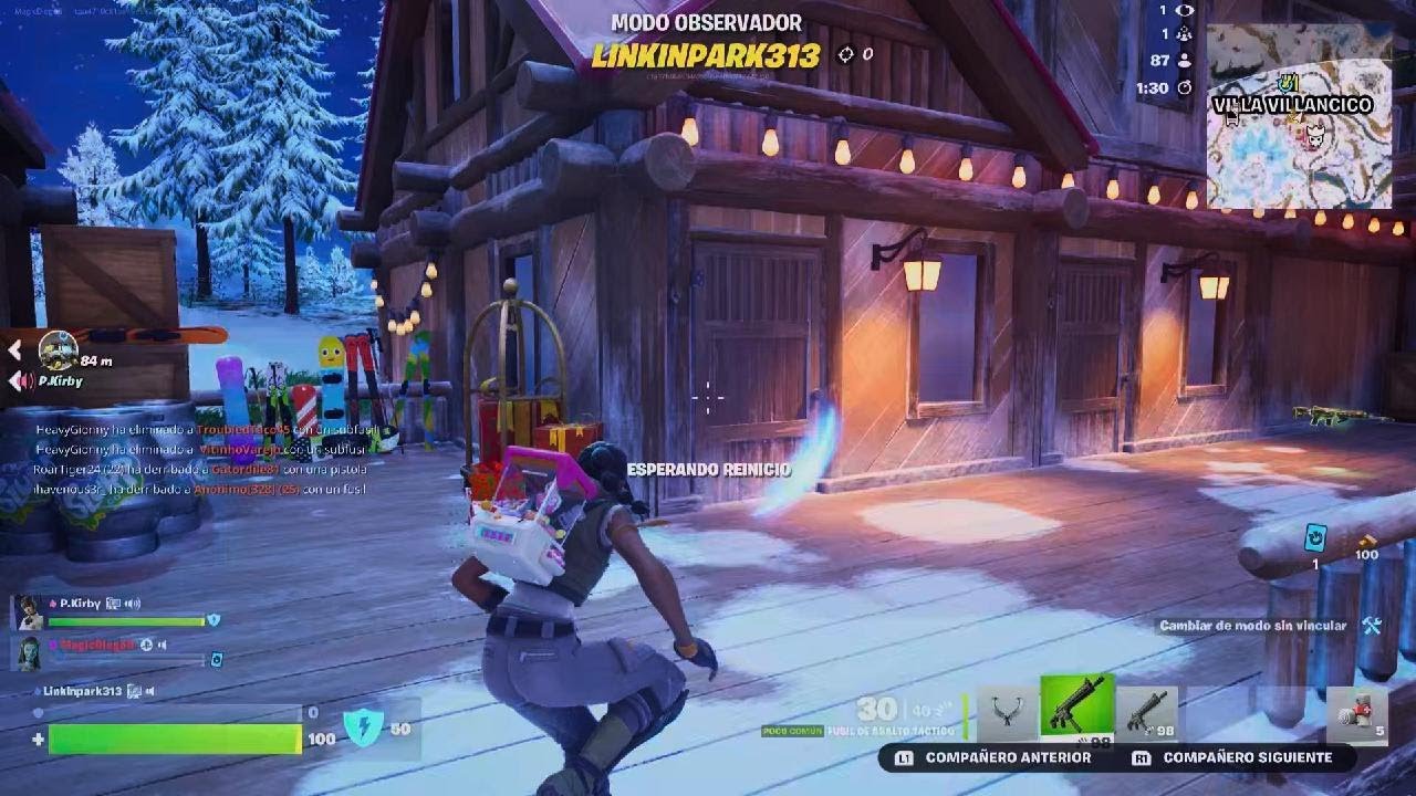 Fortnite con la squad.