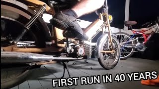 $100 Vintage Moped Revival - HASNT RUN IN 40 YEARS!