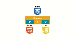 Simple Counter project with HTML, CSS and JavaScript