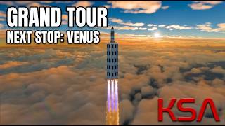 Kitten Space Agency | Grand Tour | Venus Atmospheric Entry & Landing #hdr
