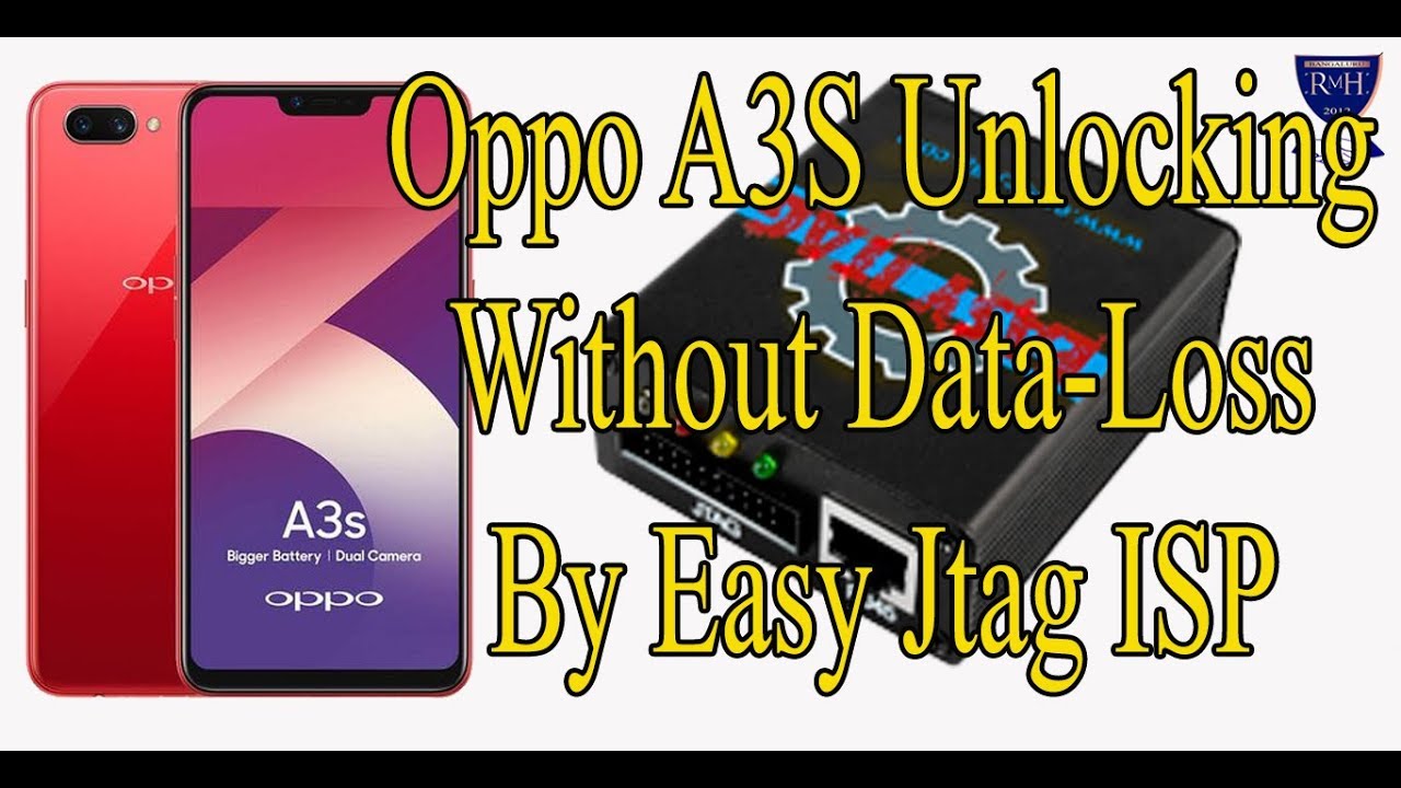 Oppo A3S Unlocking Without Data-Loss By Easy Jtag ISP PIN-OUT