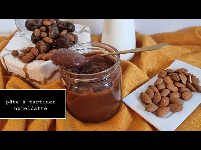 Recette de Pâte à Tartiner : Chocolat & Dattes - Les Chocomaniaks