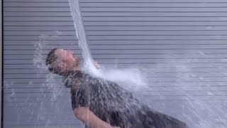 Texas police officer douses himself in water, re-creates 'Flashdance' for viral lip sync challenge