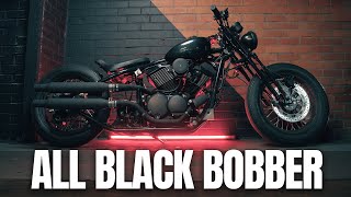 I Blacked out and De-Chrome the CHINESE BOBBER!