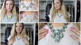 How To Wear Statement Necklaces
