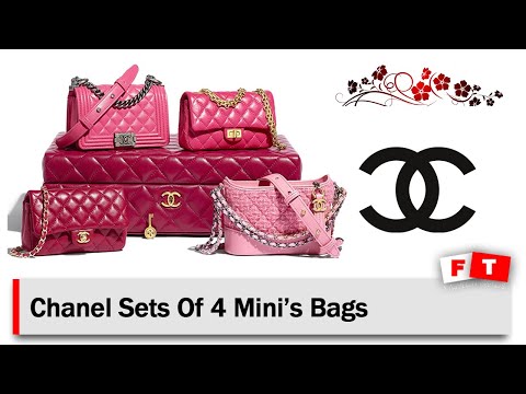 Chanel Sets Of 4 Mini's Bags 