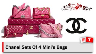 Chanel Sets Of 4 Mini's Bags 