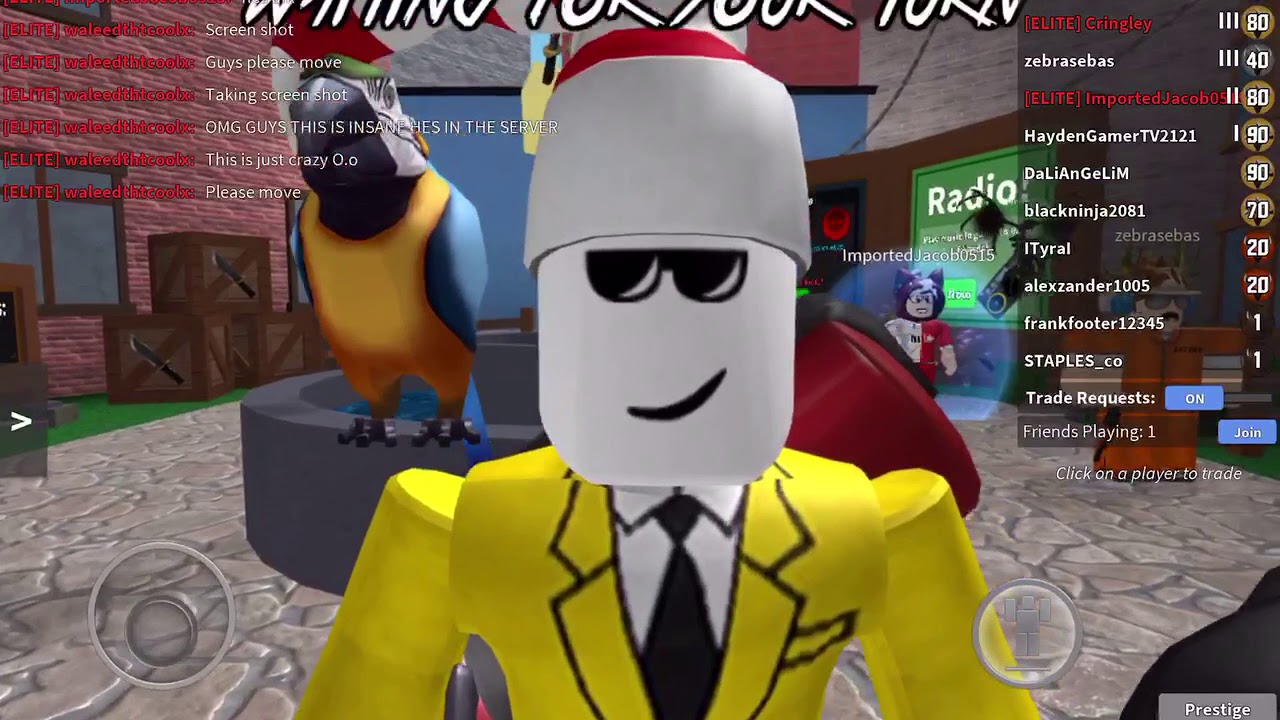 Roblox | MEETING CRINGLEY IN MM2 (NOT CLICKBAIT) - YouTube