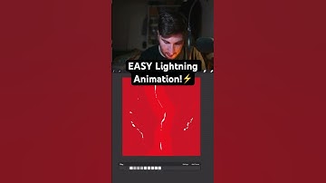 How to Animate Lightning the EASY way!⚡️