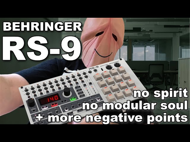 Behringer RS 9 Rhythm Sequencer - We have to talk Behringer