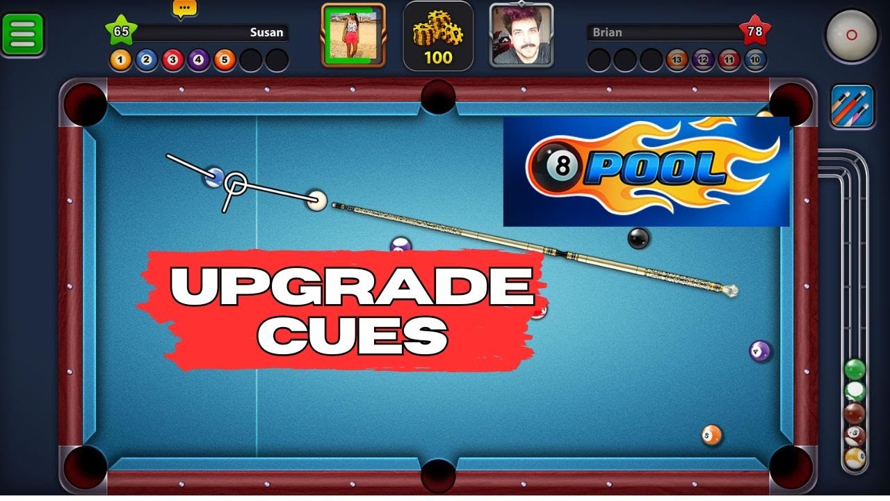 How to Upgrade Cues in 8 Ball Pool 2024?