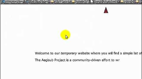 Aegisub install