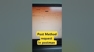 POST Request in Postman? | POST Request in Postman #shorts #short  #laravel #api #postman