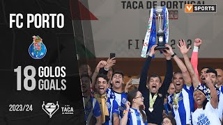 FC Porto: Os 18 golos na Taça de Portugal 2023/24