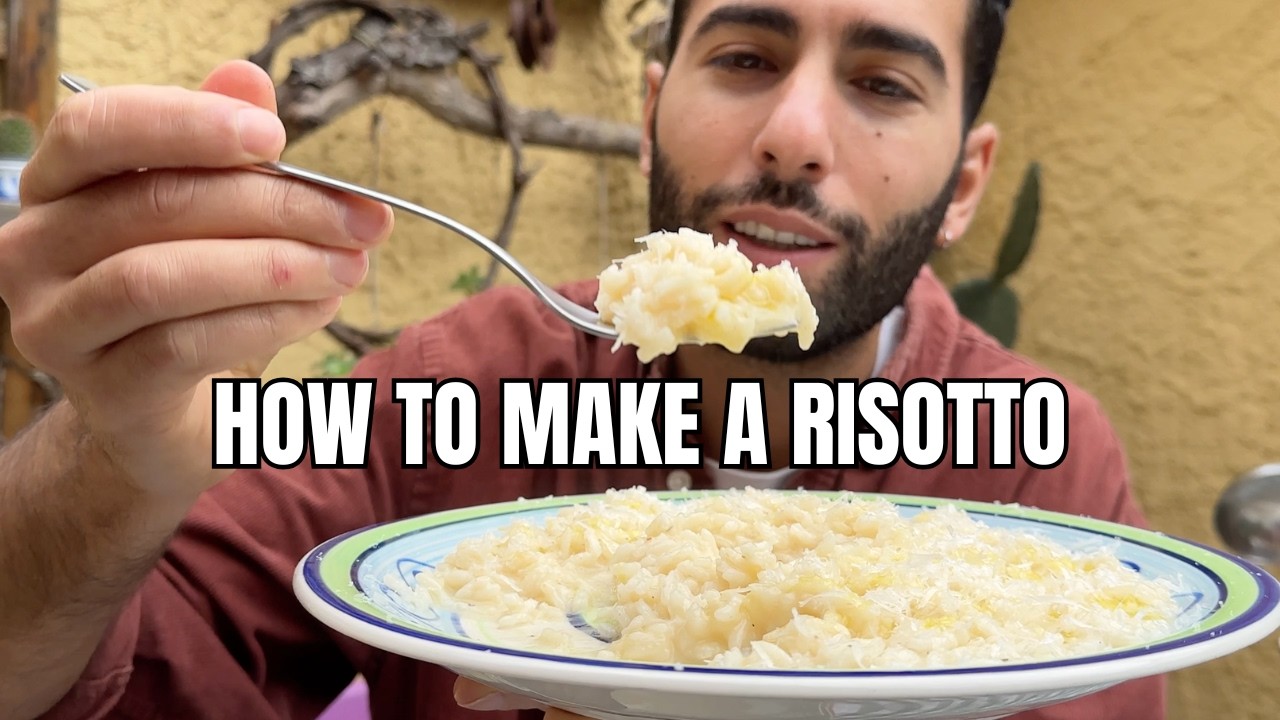 How To Make A Quick and Easy Risotto Bianco | Our Cooking Journey - YouTube