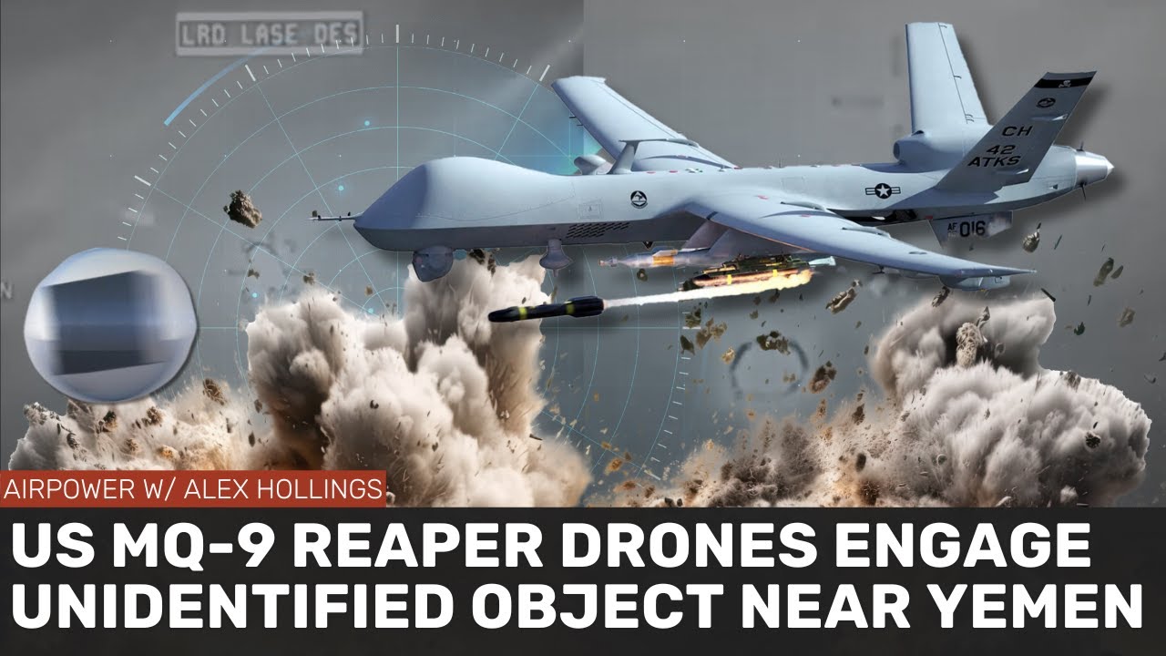 MQ-9 Reapers are engaging UFOs/UAP with Hellfire missiles?!?